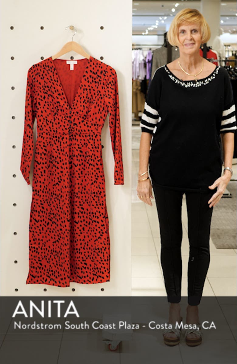 Animal Print Midi Dress, sales video thumbnail