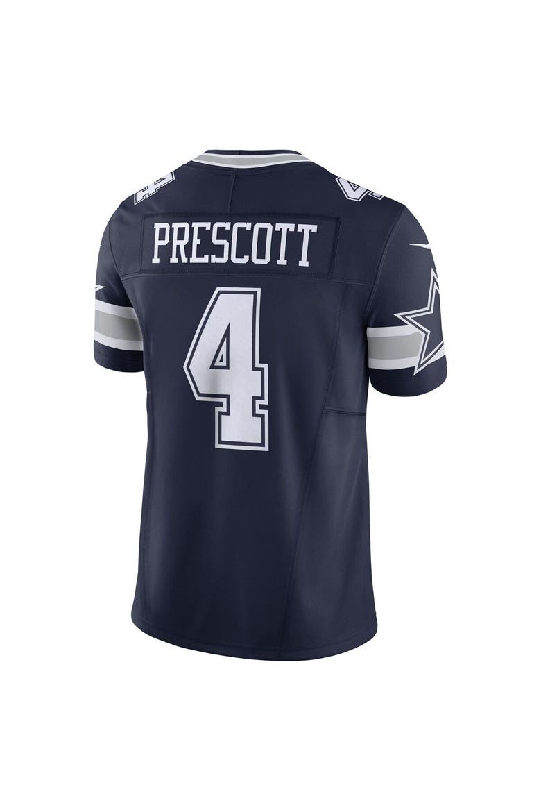 Men's Nike Dak Prescott Navy Dallas Cowboys Vapor F.U.S.E. Limited Jersey, Alternate, color, Navy