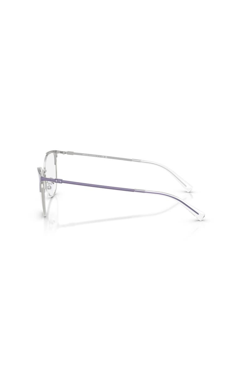 Armani Exchange 52mm Cat Eye optical glasses, Alternate, color, Violet