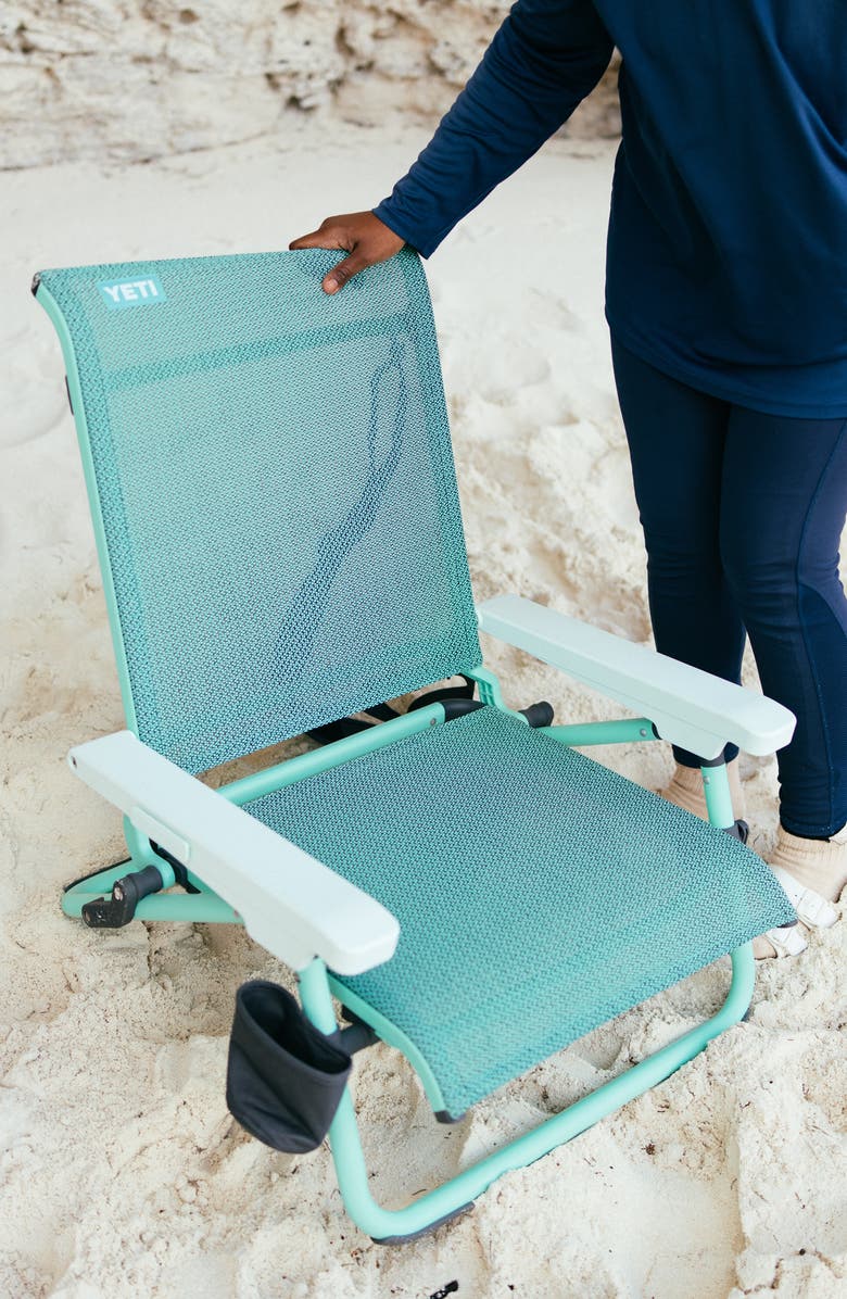 YETI Hondo Beach Chair, Alternate, color, Seafoam