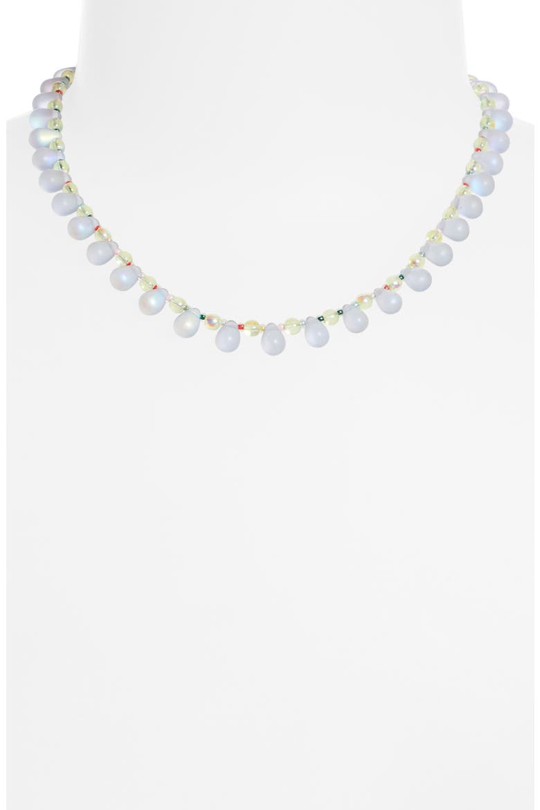 Raindrop Necklace, Alternate, color, MIST