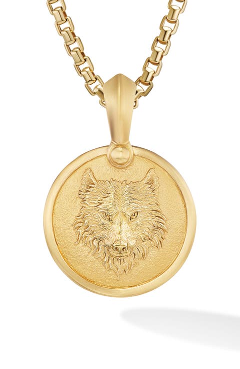 Men's Petrvs® Wolf Amulet Enhancer
