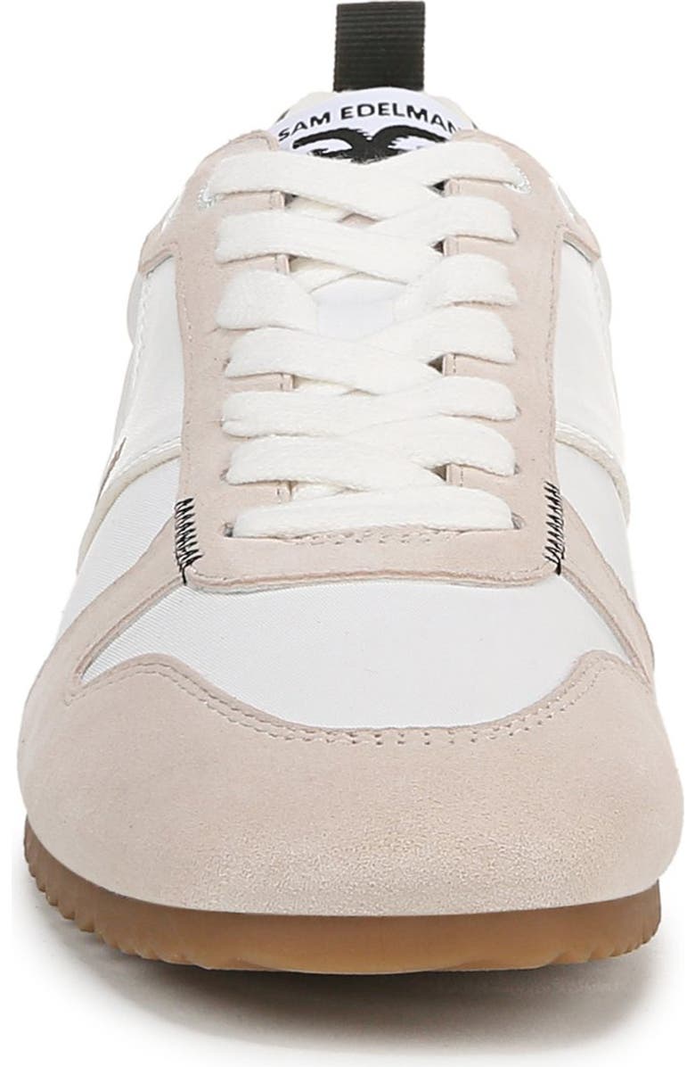 Sam Edelman Zaria Low Top Sneaker, Alternate, color, White/ Black