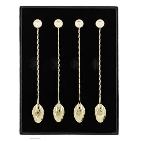 French Cocktail Spoons Gift Set