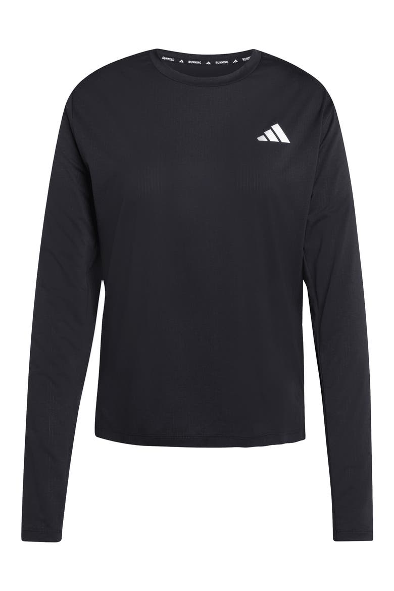 Adi365 Long Sleeve Performance Top, Alternate, color, BLACK