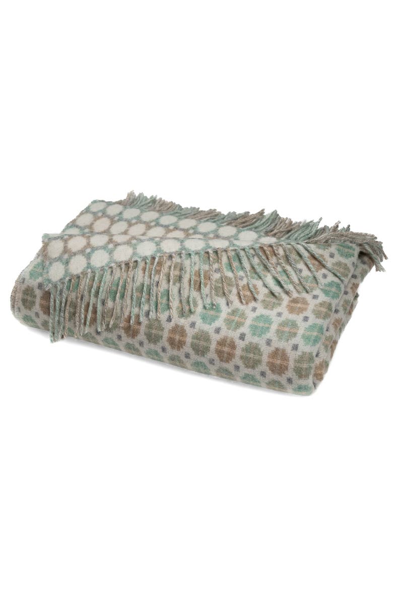 Southampton Home Merino Wool Medallion, Main, color, Mint