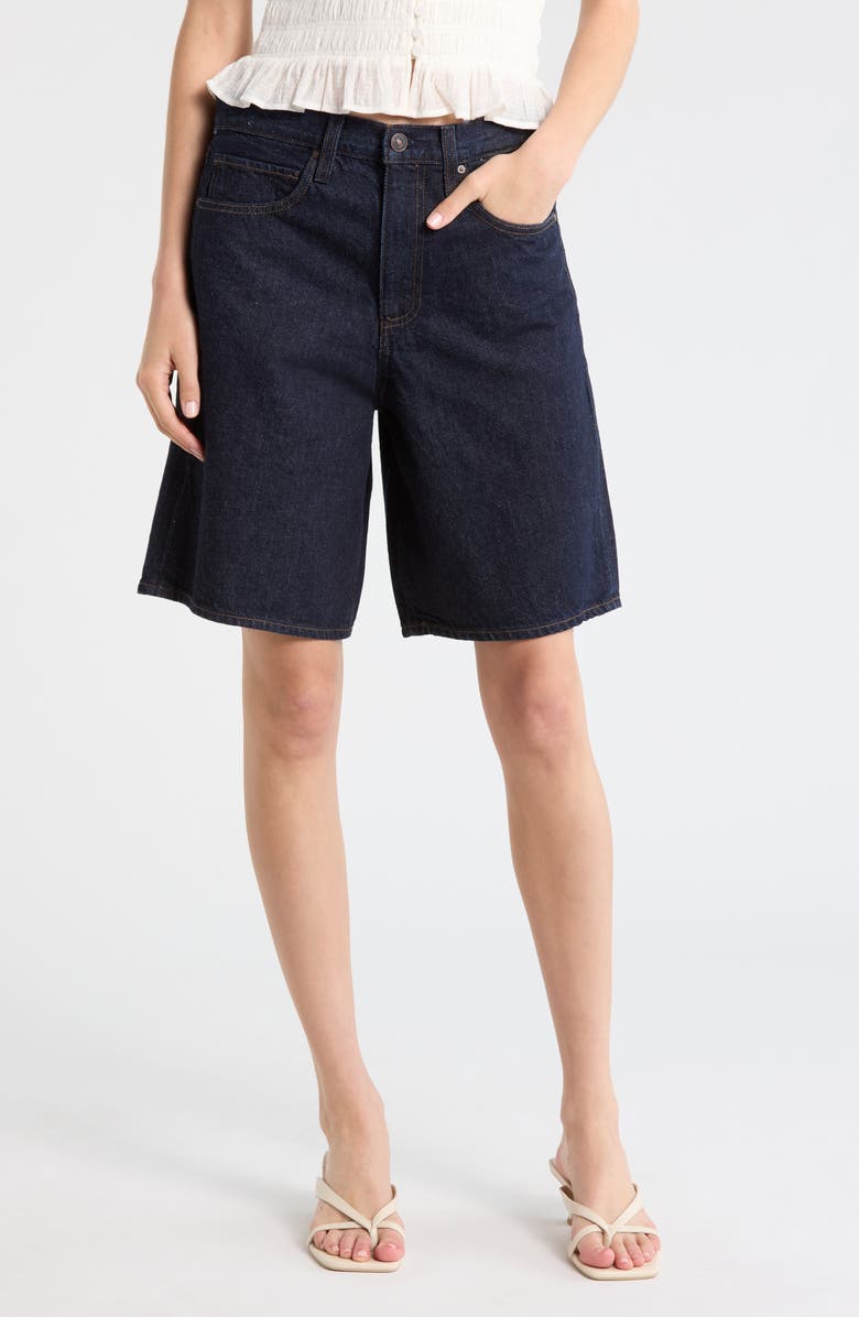 PAIGE Faye Denim Shorts, Main, color, Relic