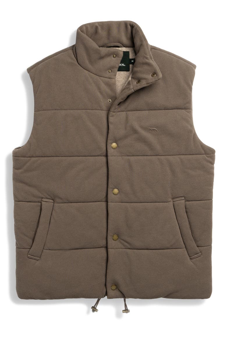 Lake Ferry Quilted Vest, Alternate, color, KHAKI