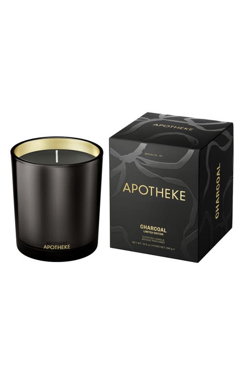 APOTHEKE Charcoal Classic Scented Candle in Black  product