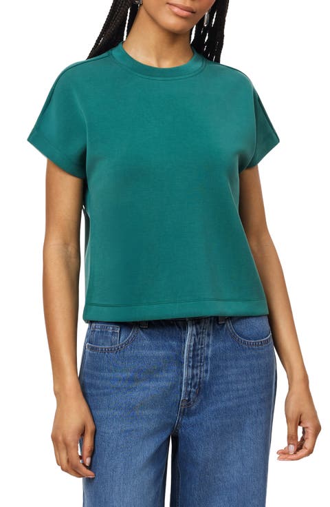 Curved Sleeve T-Shirt