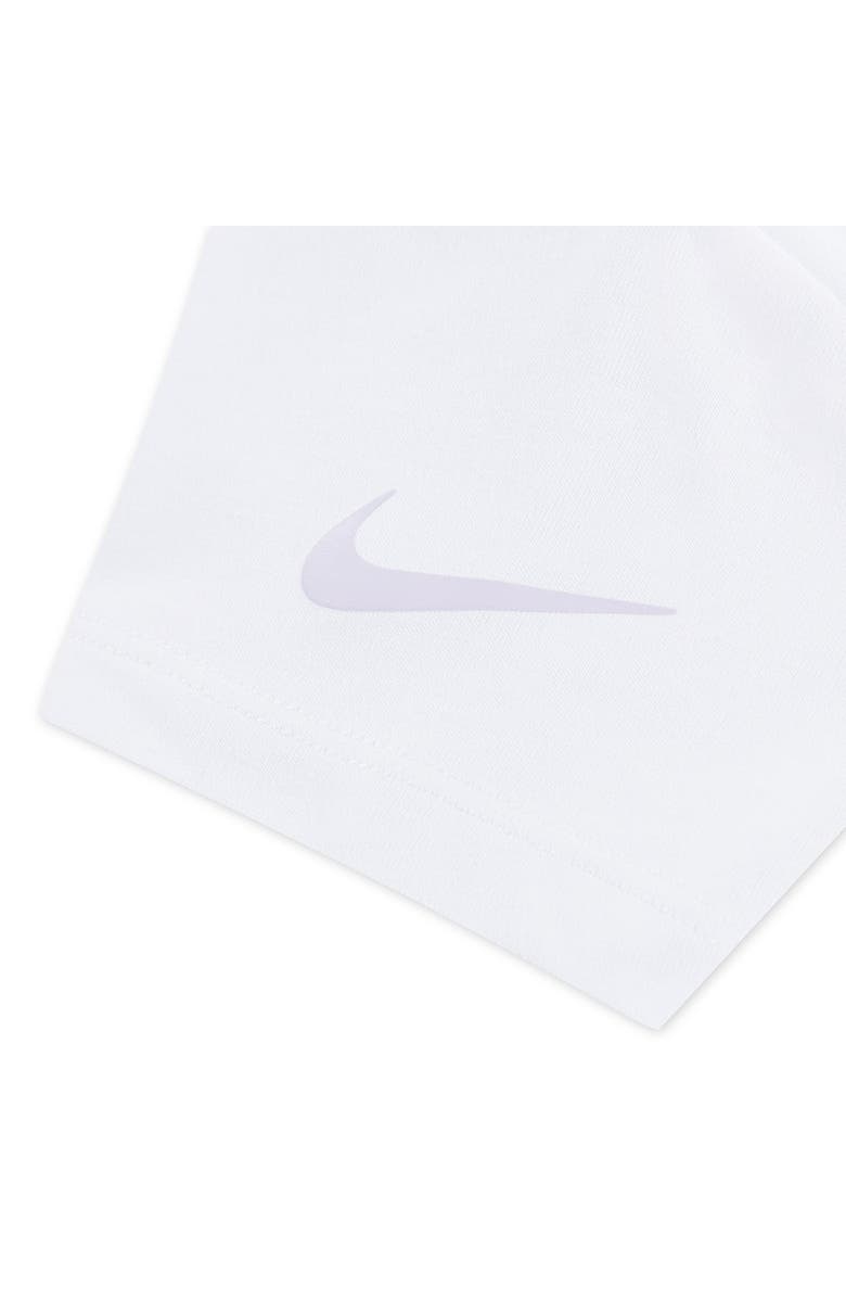 Nike Kids' Swoosh Ribbon Graphic T-Shirt, Alternate, color, White