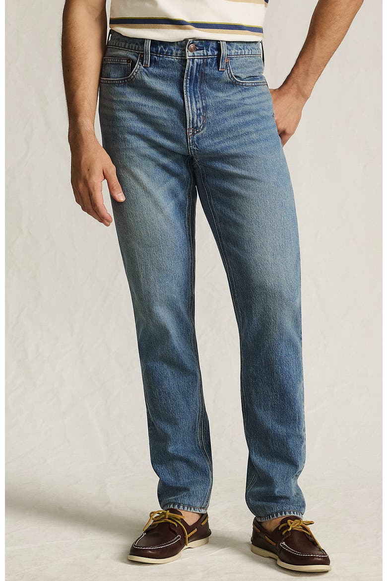 Slim Fit Stretch Jeans Washed Black, Main, color, Medium Tahoe Wash