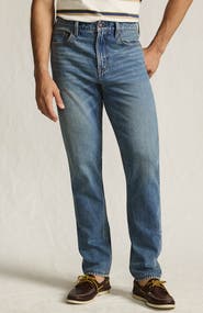 Lands' End Slim Fit Stretch Jeans Washed Black