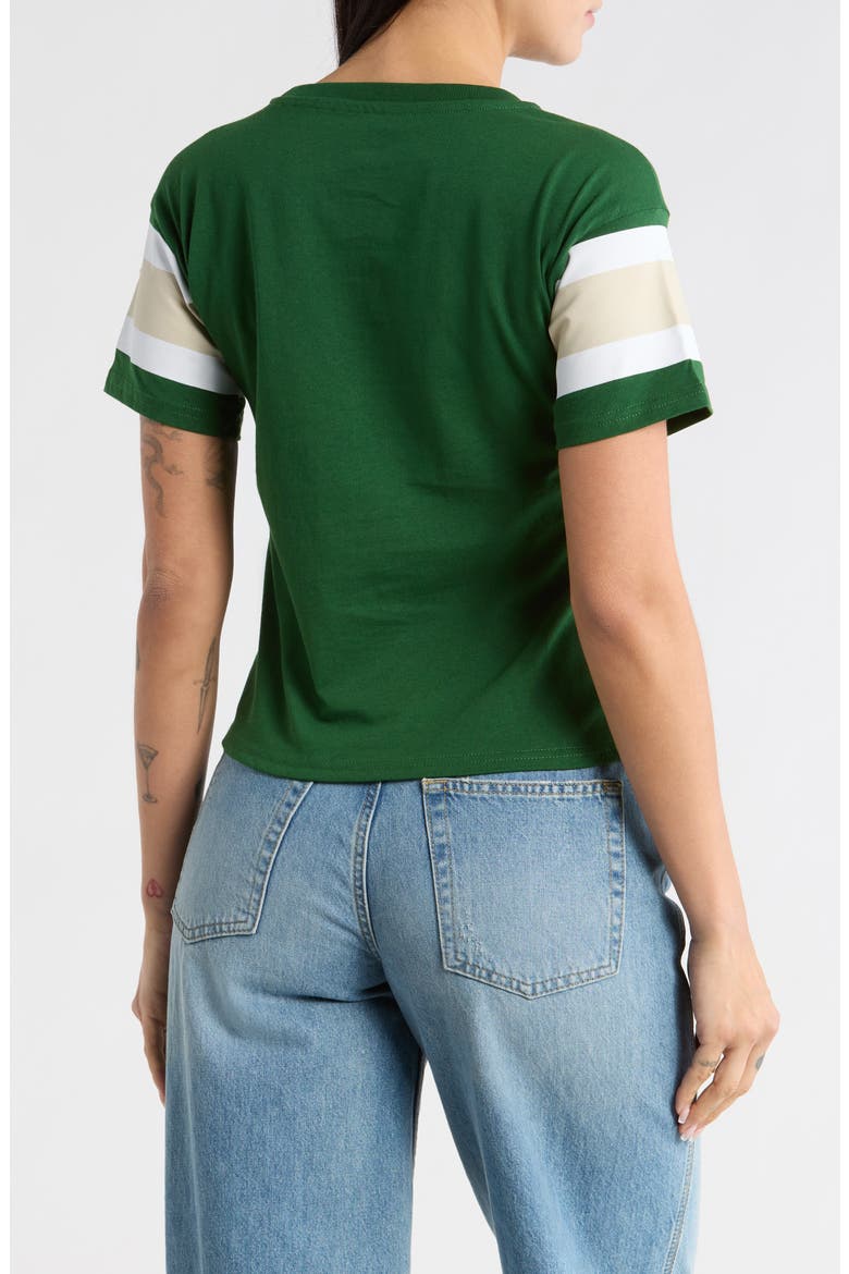 Logo Cotton T-Shirt, Alternate, color, GREEN FOREST