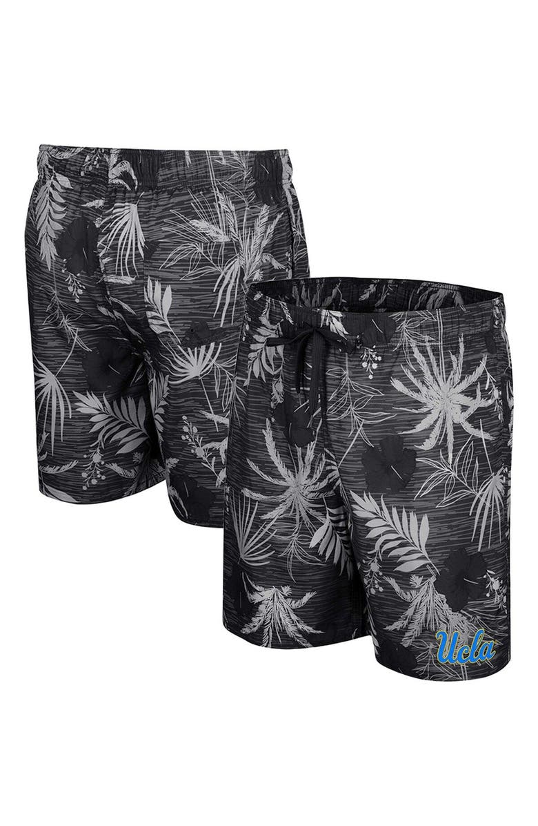 COLOSSEUM Men's Colosseum Black UCLA Bruins What Else is New Swim Shorts, Main, color, Black