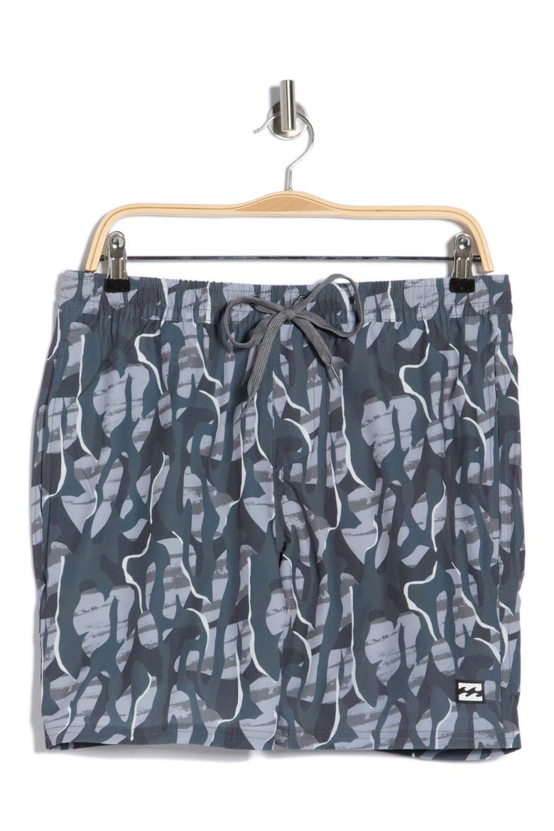 Zion Volley Swim Trunks, Alternate, color, ALLOY