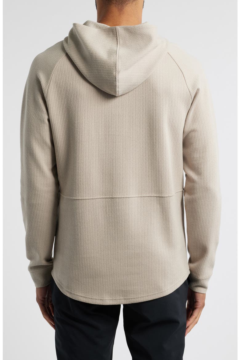 Luke Textured Hoodie, Alternate, color, TAN