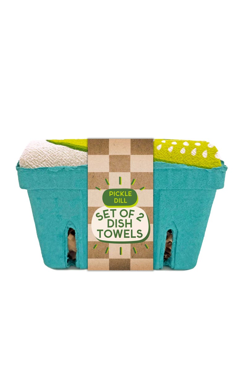 The Neighborgoods Big Dill - Dish Towel Set of 2, Alternate, color, Green