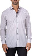 Maceoo Fibonacci Marthy Contemporary Fit Button-Up Shirt