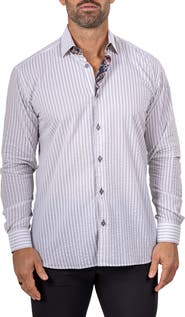Maceoo Fibonacci Marthy Contemporary Fit Button-Up Shirt