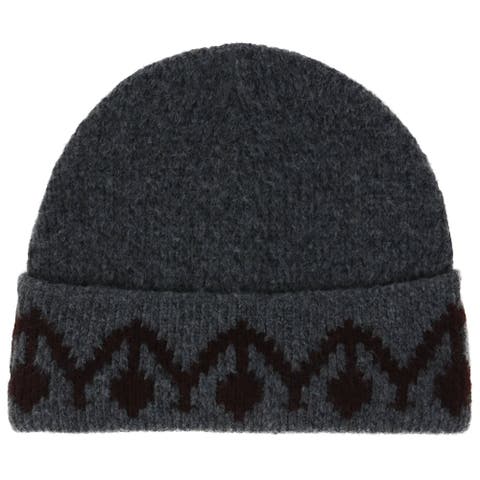 Monogram Cuff Knit Beanie