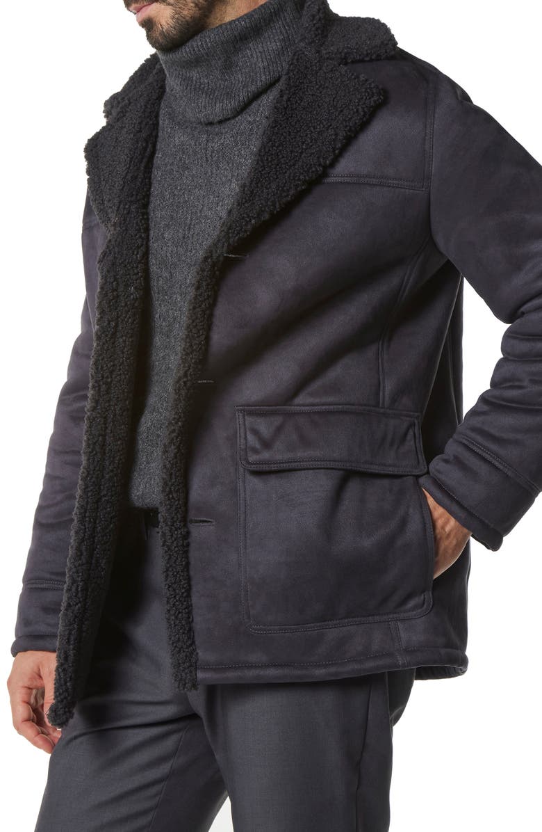 Marc New York Jarvis Faux Shearling Jacket, Alternate, color,