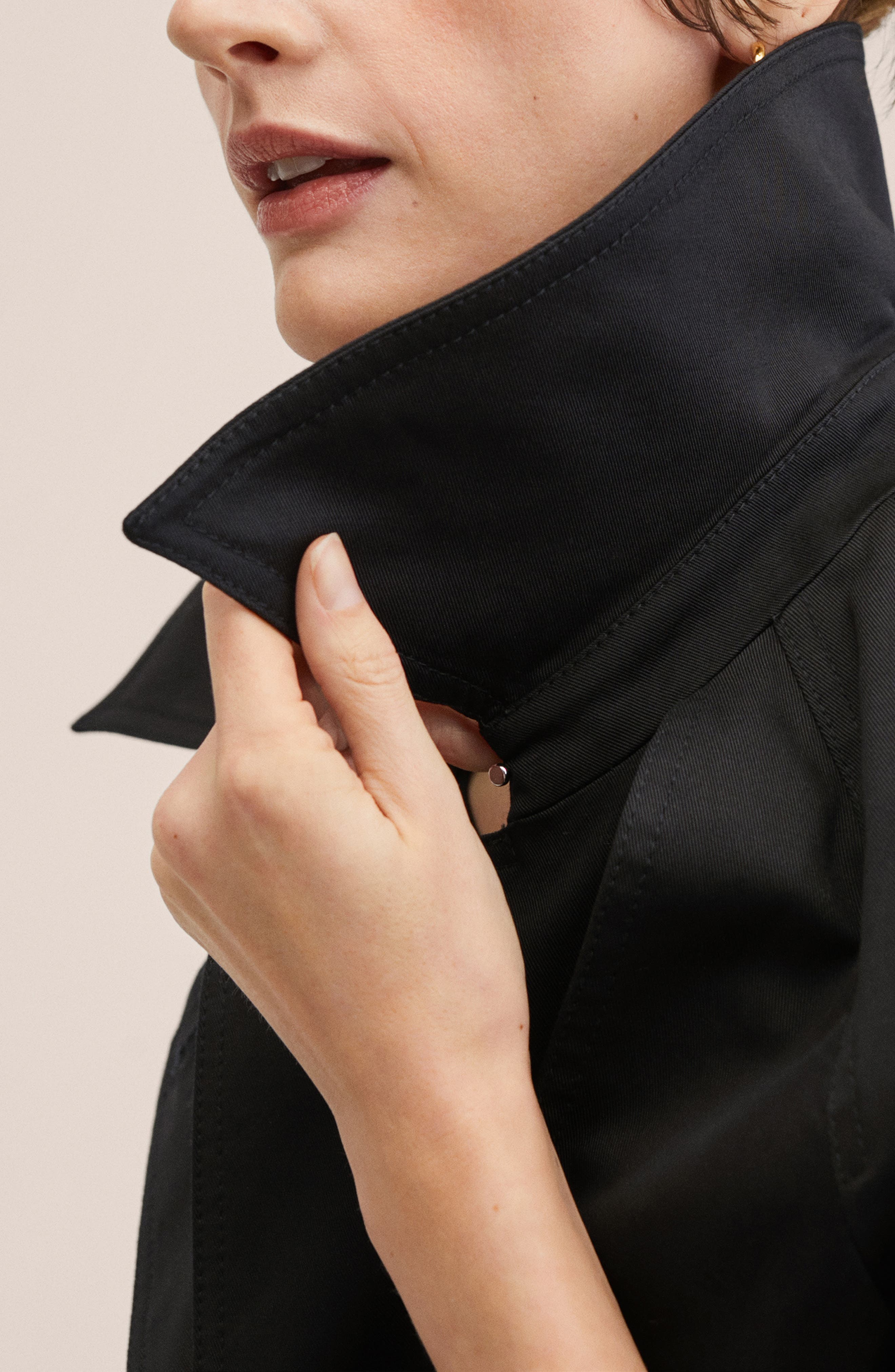 MANGO Belted Trench Coat (Women) | Nordstrom