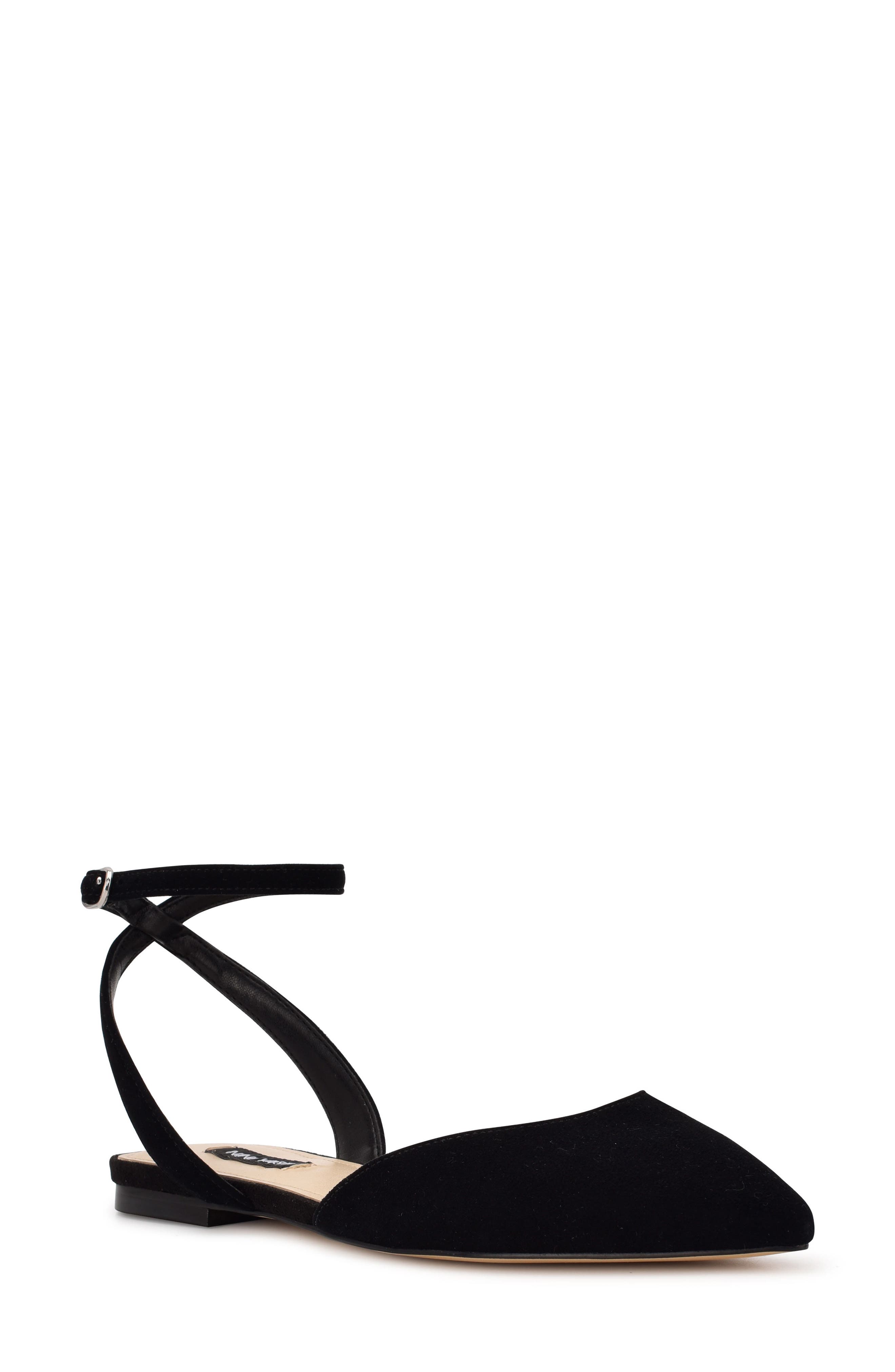 Nine West Briy Ankle Strap Flat, Main, color, 