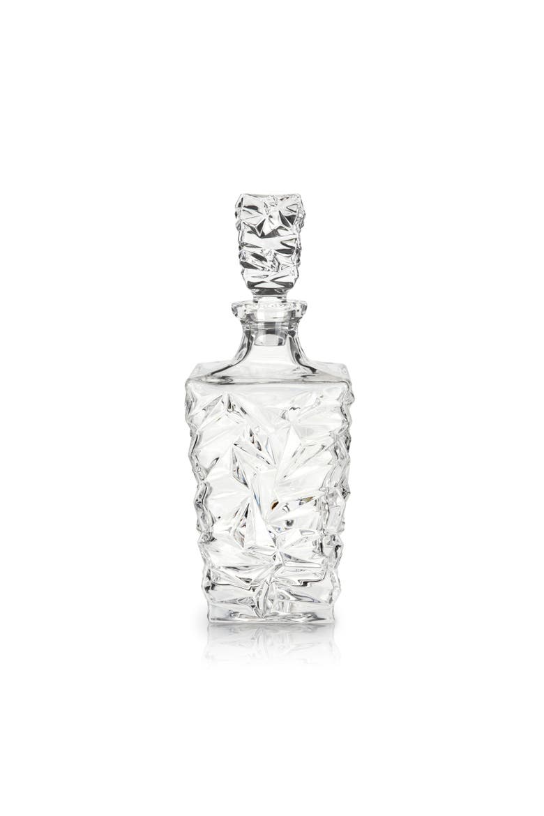 Prism Crystal Whiskey Decanter, Main, color, Clear