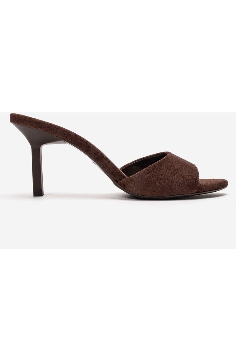Prologue Shoes Varelan Stiletto Sandal, Alternate, color, Brown Suede