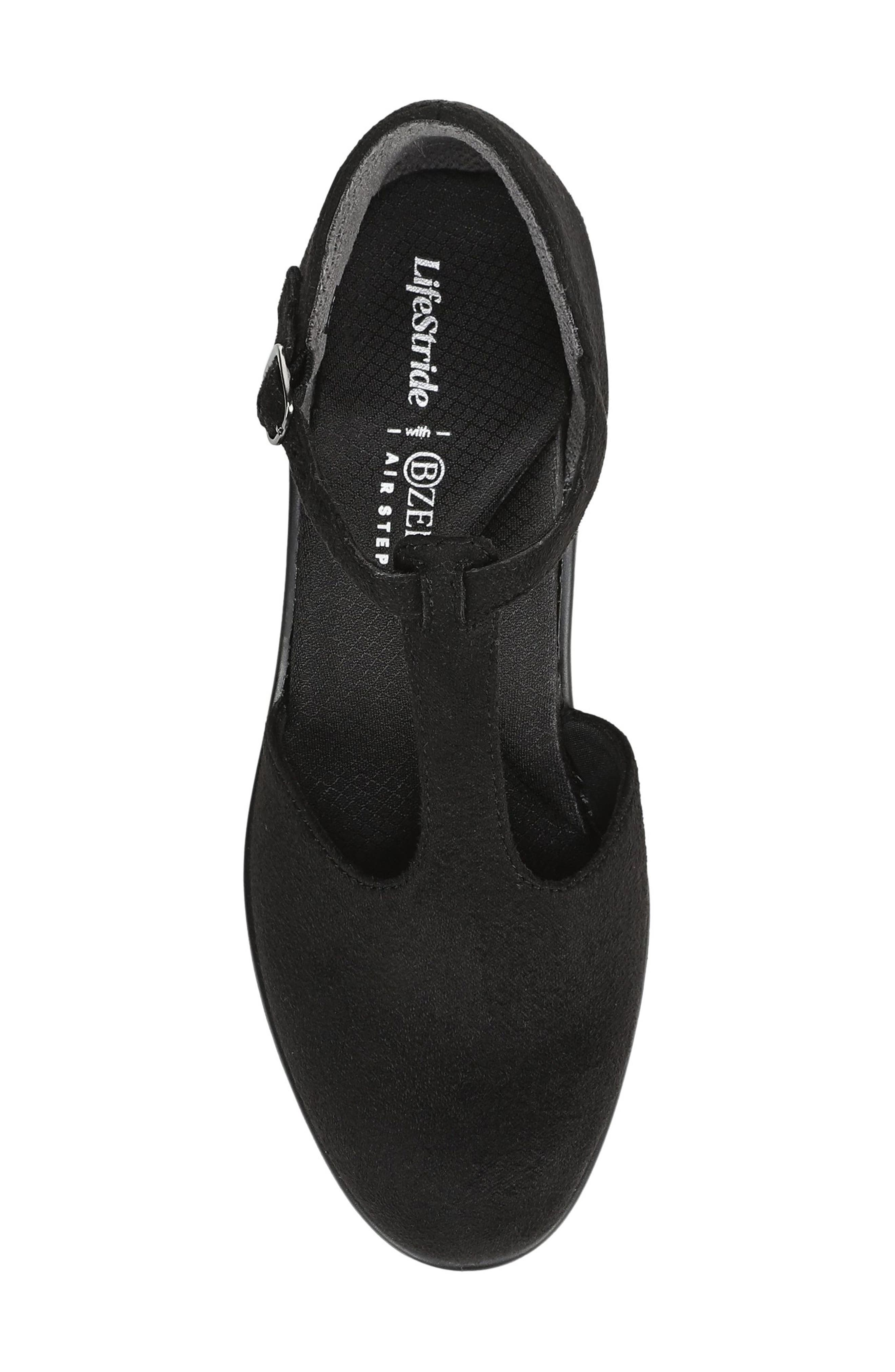 Lady Pump, Alternate, color, BLACK STRETCH FABRIC