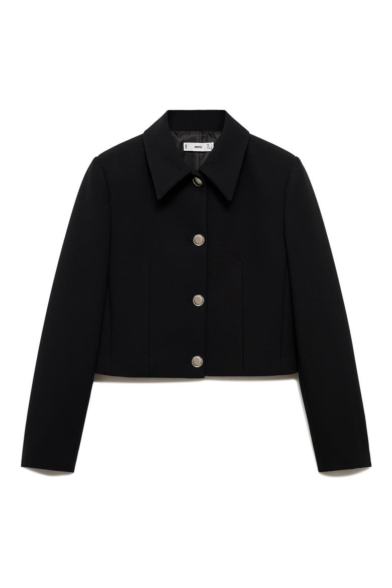 Crop Jacket, Alternate, color, BLACK