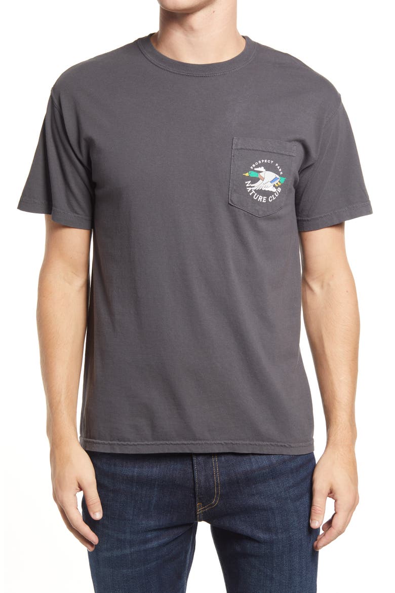 Prospect Park Alliance Nature Club Pocket Tee, Main, color, BLACK