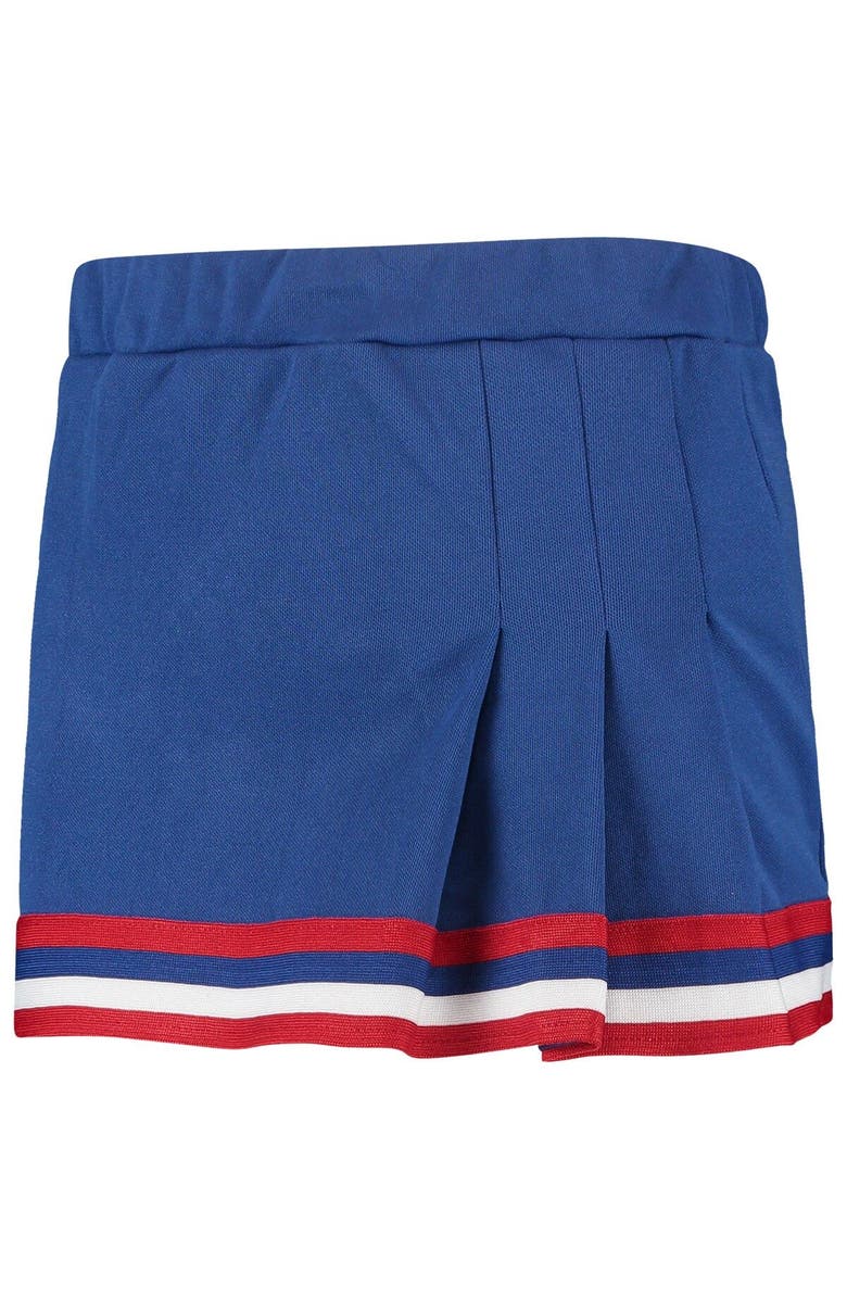 LITTLE KING Girls Youth Royal Kansas Jayhawks Two-Piece Cheer Set, Alternate, color, Royal