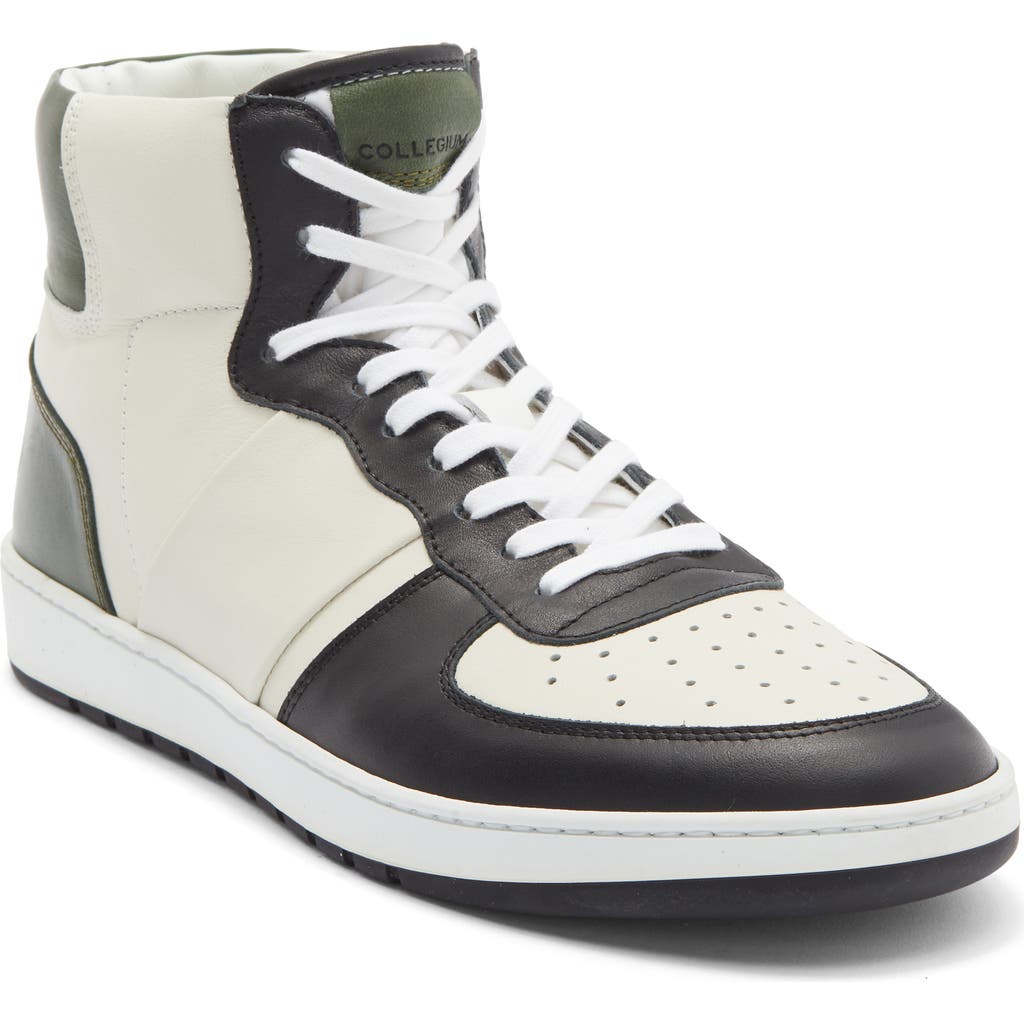 Collegium Pillar Destroyer High Top Sneaker In Green
