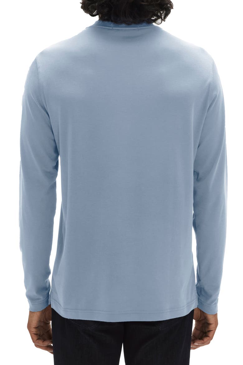Georgia Long Sleeve T-Shirt, Alternate, color, DOVER BLUE