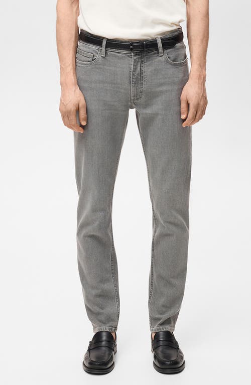 Mango Jan Slim Fit Jeans In Denim Grey