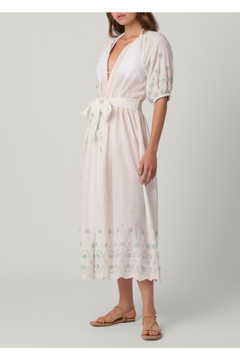Marisol Midi Dress Cover Up, Main, color, Optic