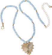 Erin McDermott Jewelry Ocean Love and Heart Necklace