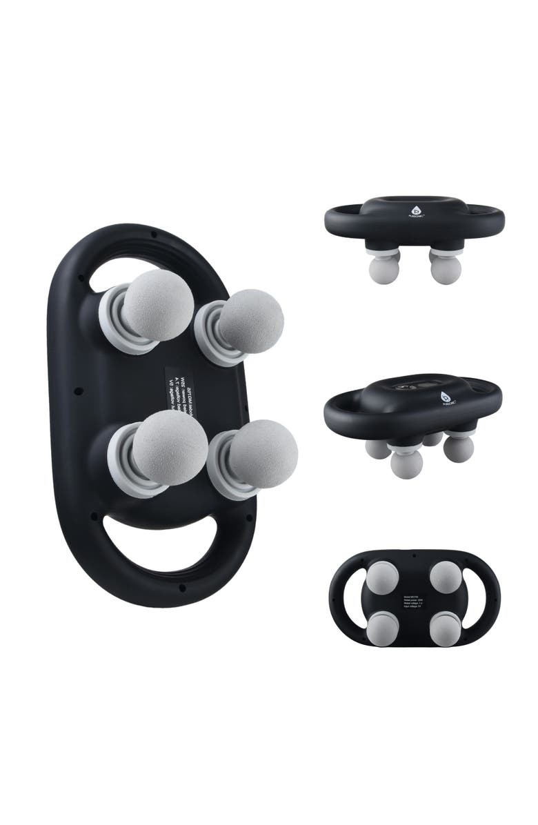 PURSONIC 9-Speed Deep Tissue Massage Gun - Cordless With 8Pro Massage Heads, Alternate, color, Black