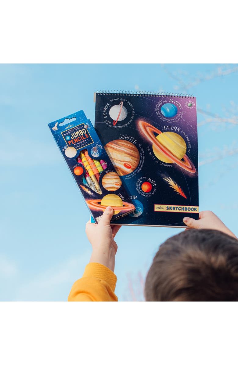 eeBoo Our Planets Spiral Bound Pad Sketchbook, Alternate, color, 