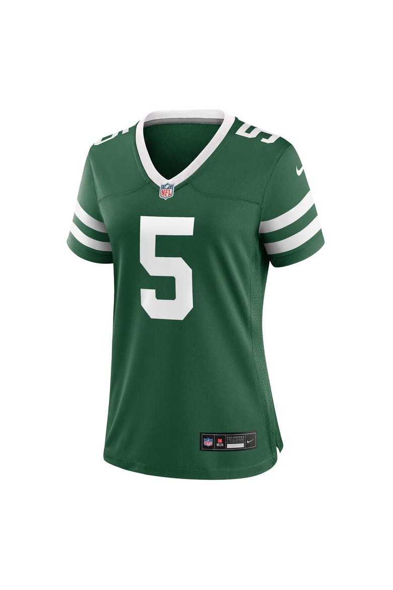 Women's Nike Garrett Wilson Legacy Green New York Jets Game Jersey, Alternate, color, Green