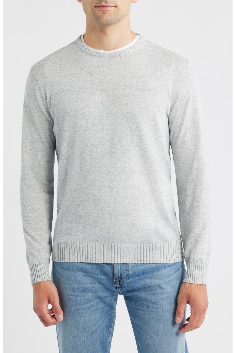 Albus Neppy Crewneck Sweater, Main, color, LIGHT GRAY