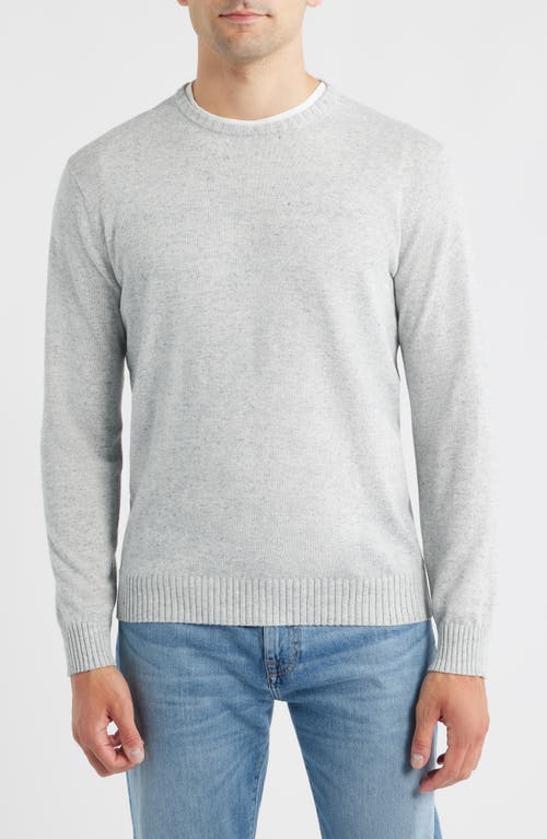 Johnnie-o Albus Neppy Crewneck Sweater In Gray