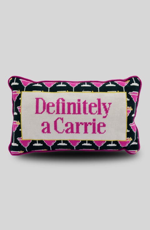 Carrie Needlepoint Pillow
