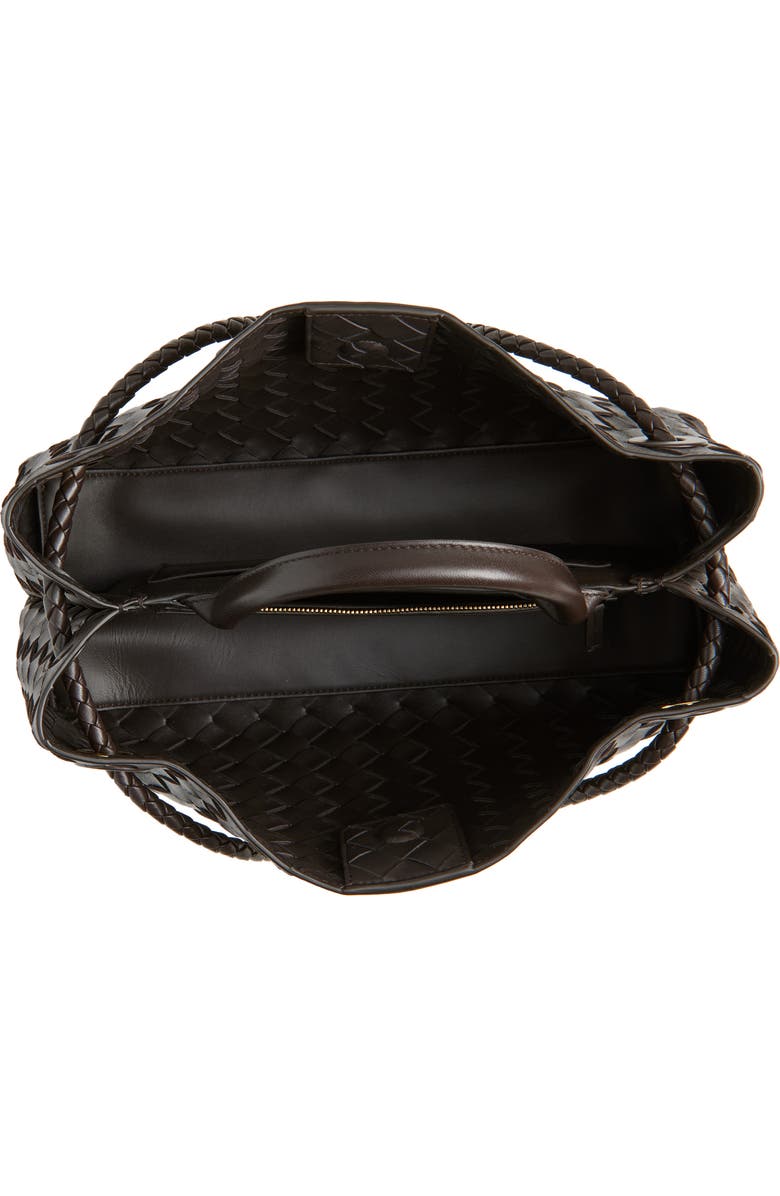 Bottega Veneta Small Andiamo Intrecciato Leather Shoulder Bag, Alternate, color, 2272 Fondant-M Brass-Fond