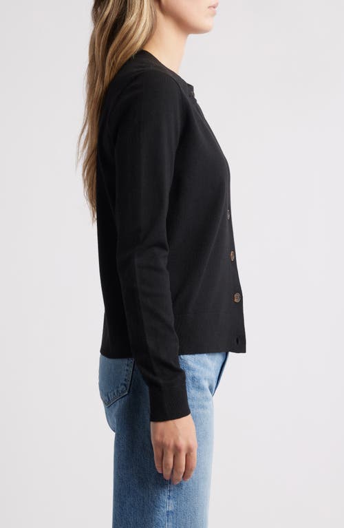 CASLON CASLON® CLASSIC CREWNECK CARDIGAN