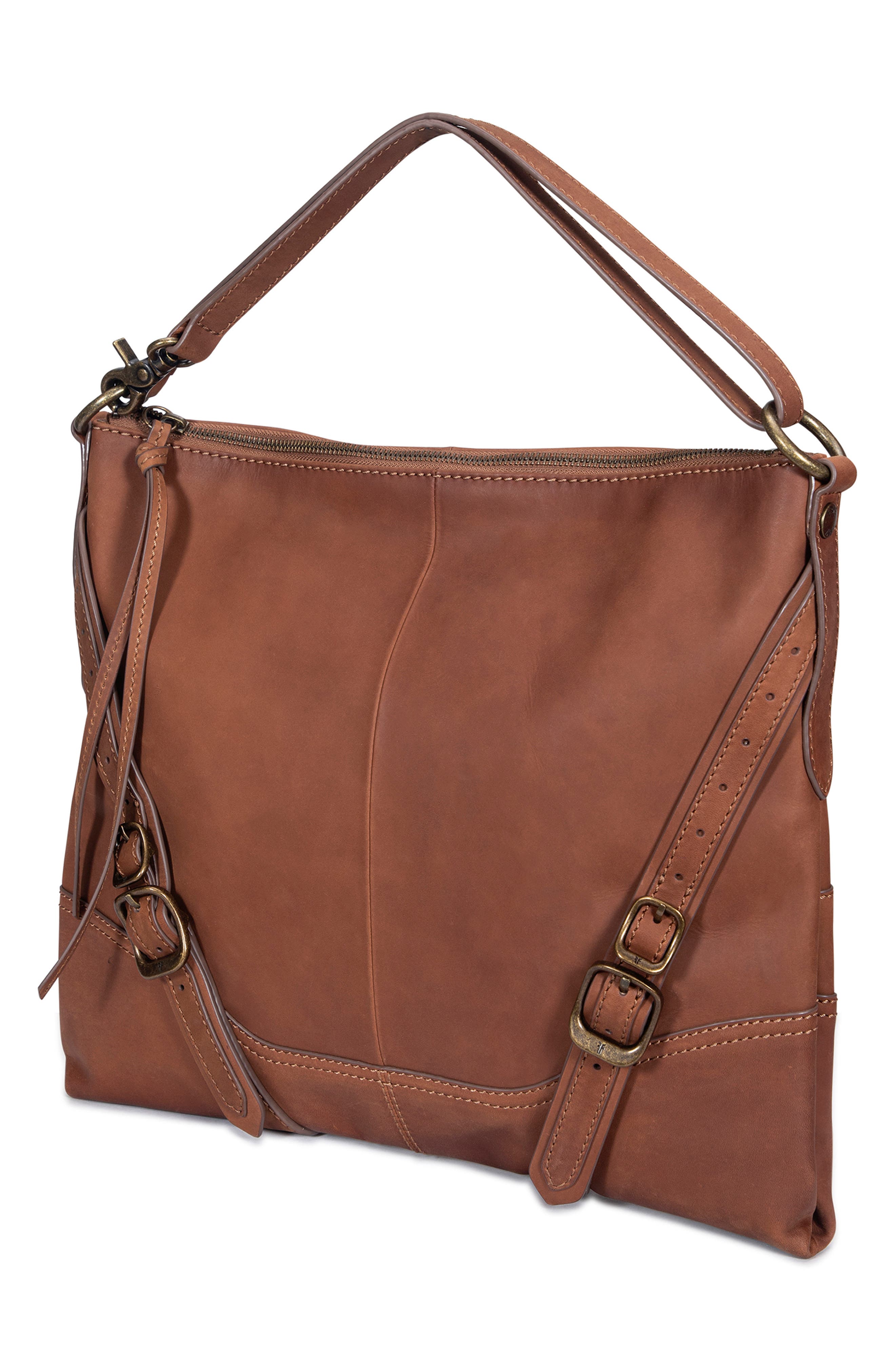 Frye Veronica Boho Bag, Alternate, color, Cognac