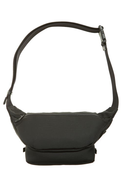 Moncler Durance Water Repellent Belt Bag In Black