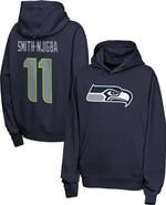 Nike Youth Nike Jaxon Smith-Njigba College Navy Seattle Seahawks Name & Number Club Fleece Hoodie